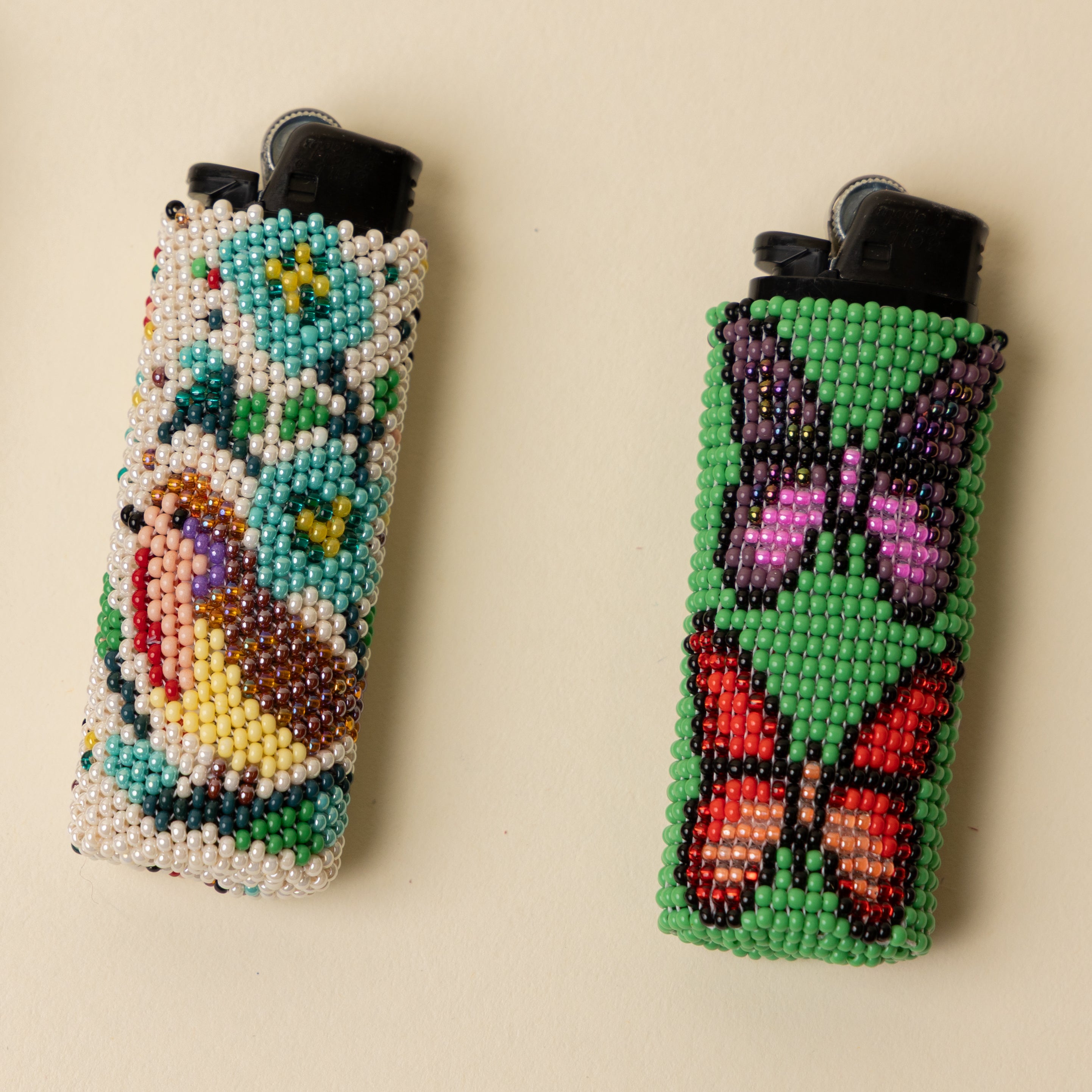 Native Beaded Lighter Case