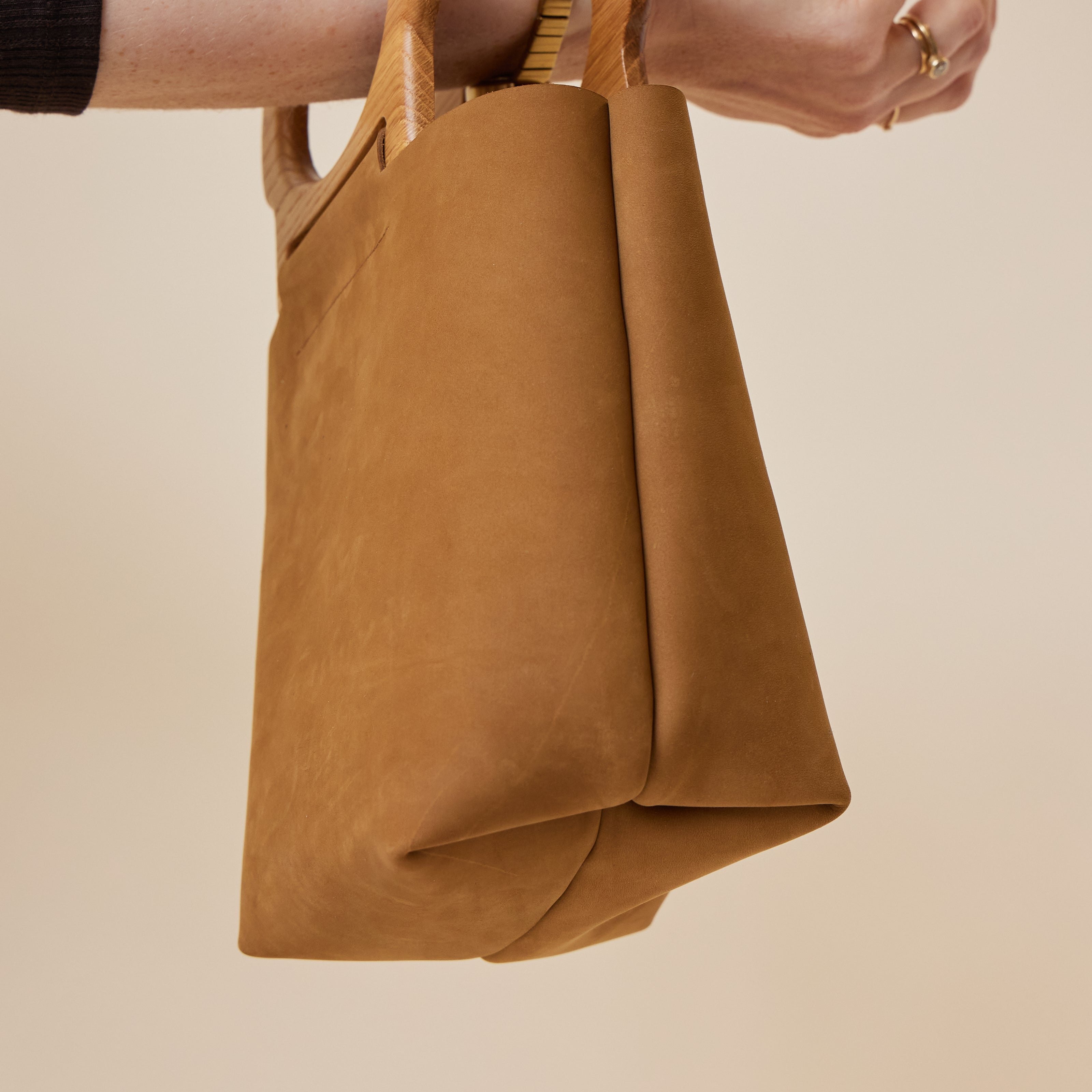 Ginger/Oak Mini Picnic Tote