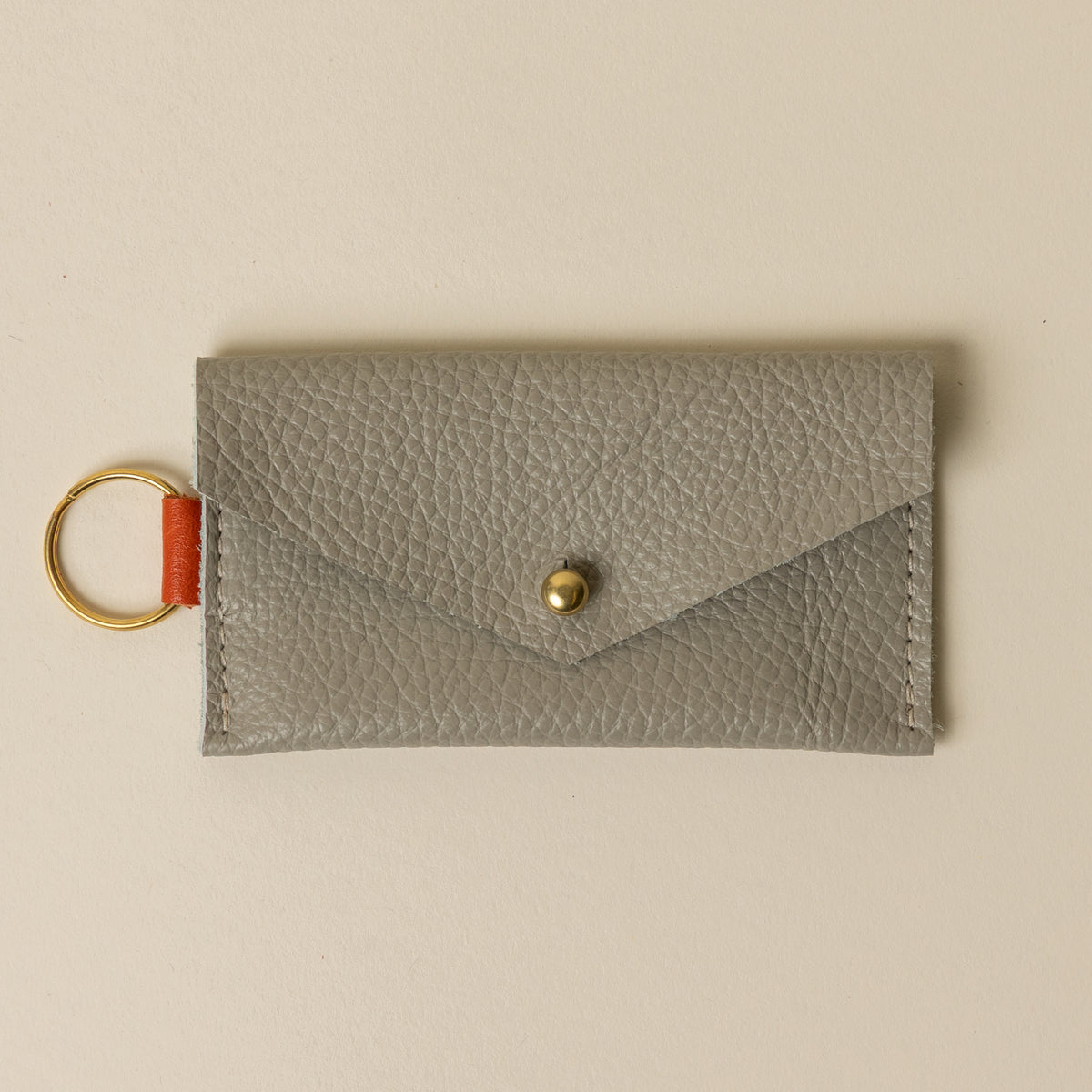 Puddy/Burnt Orange Caro Cardholder