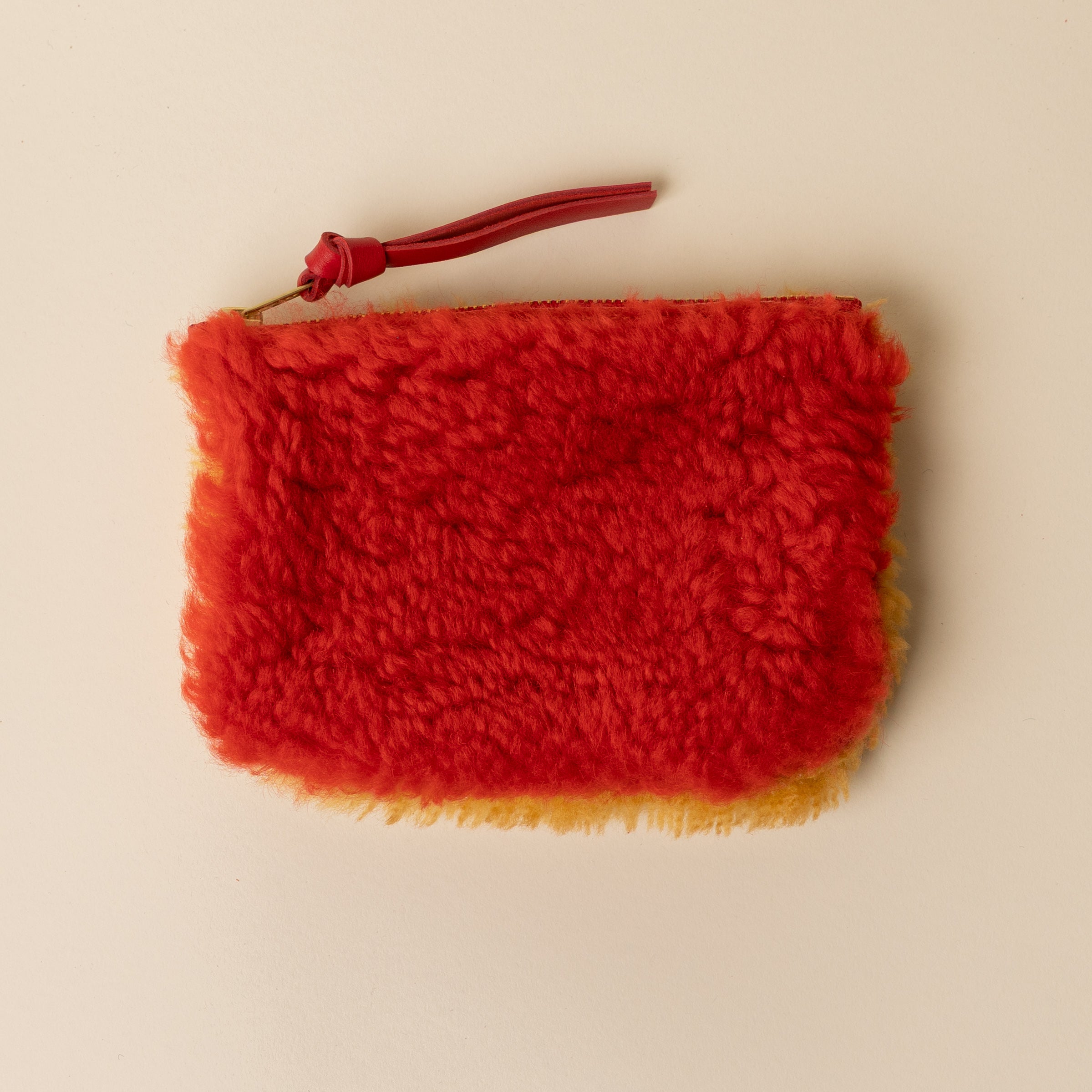 Rorange/Ginger Lambswool Essential Pouch