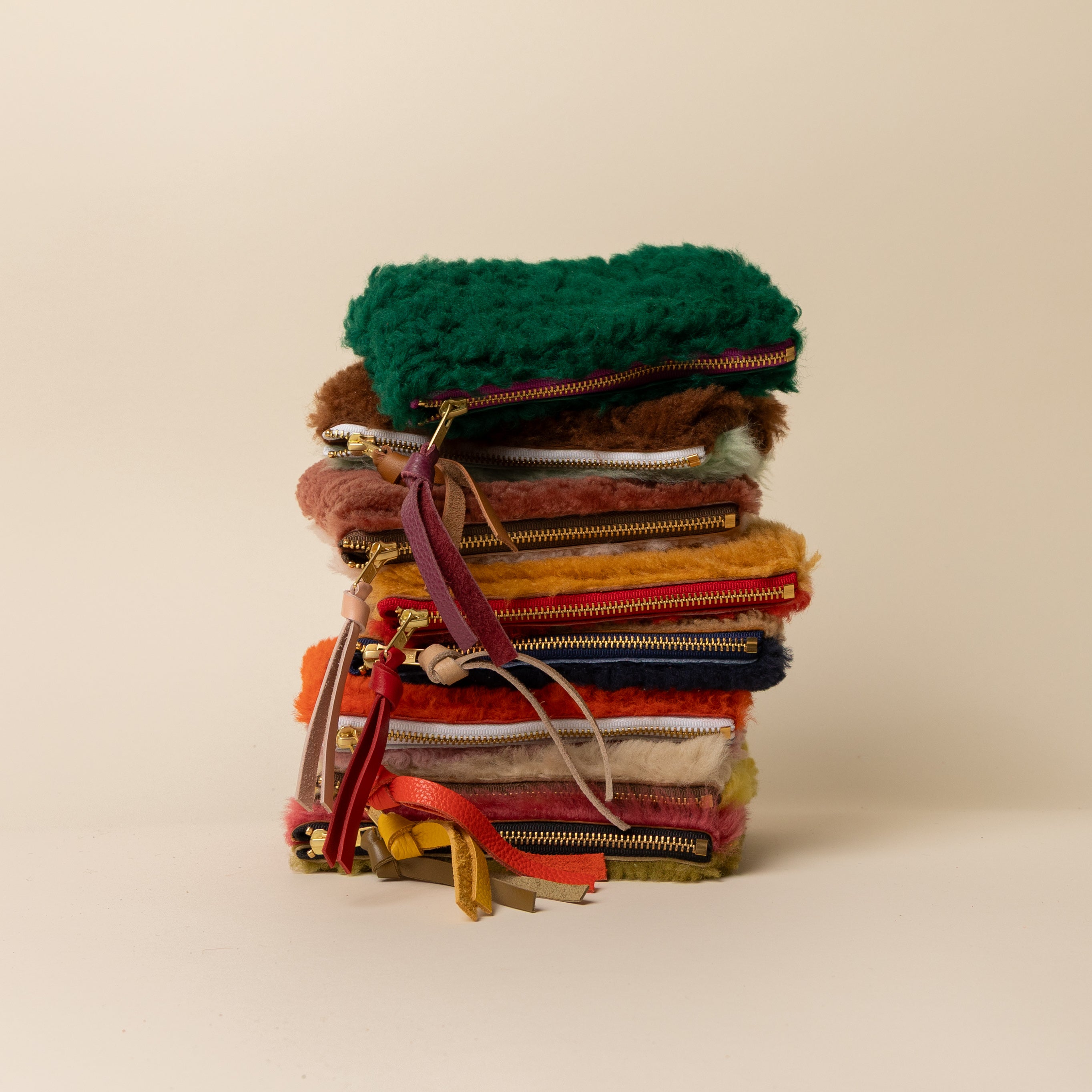 Emerald Lambswool Essential Pouch