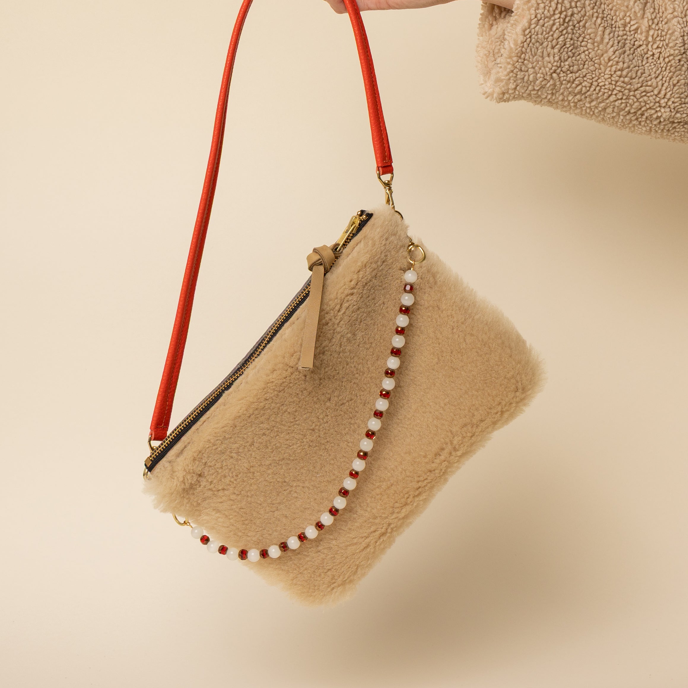 Candy Cane Beaded Handle