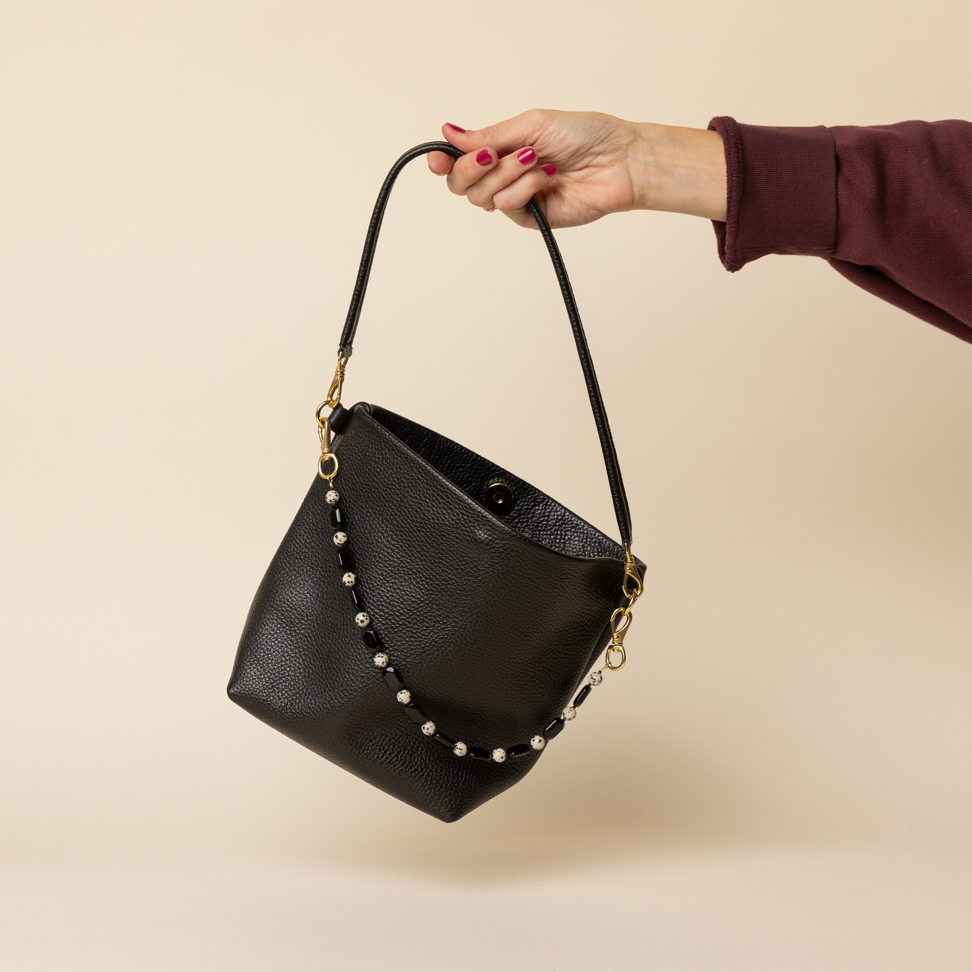 Black Pebble Grain Party Bucket