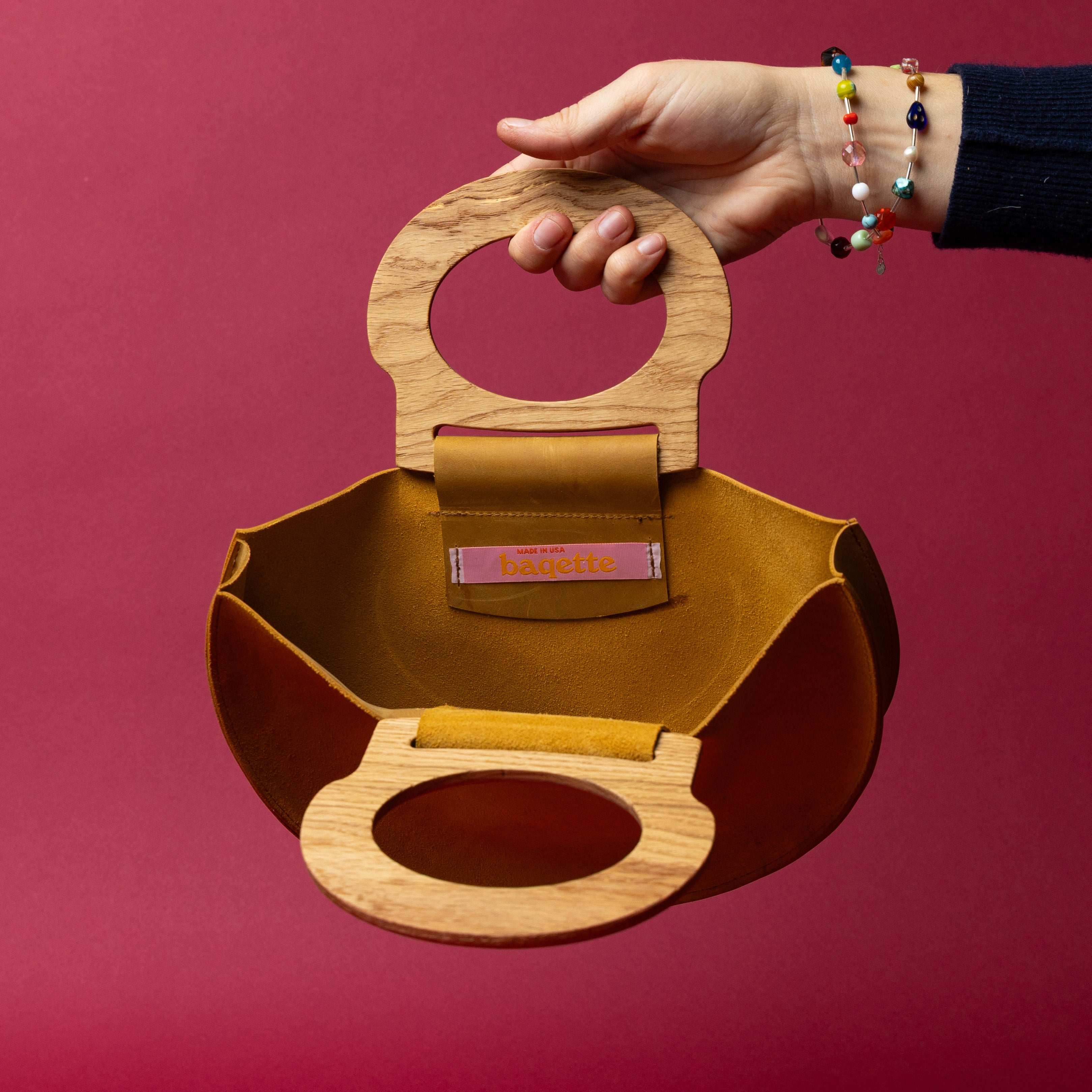 Goldenrod/Oak Crescent Woodie