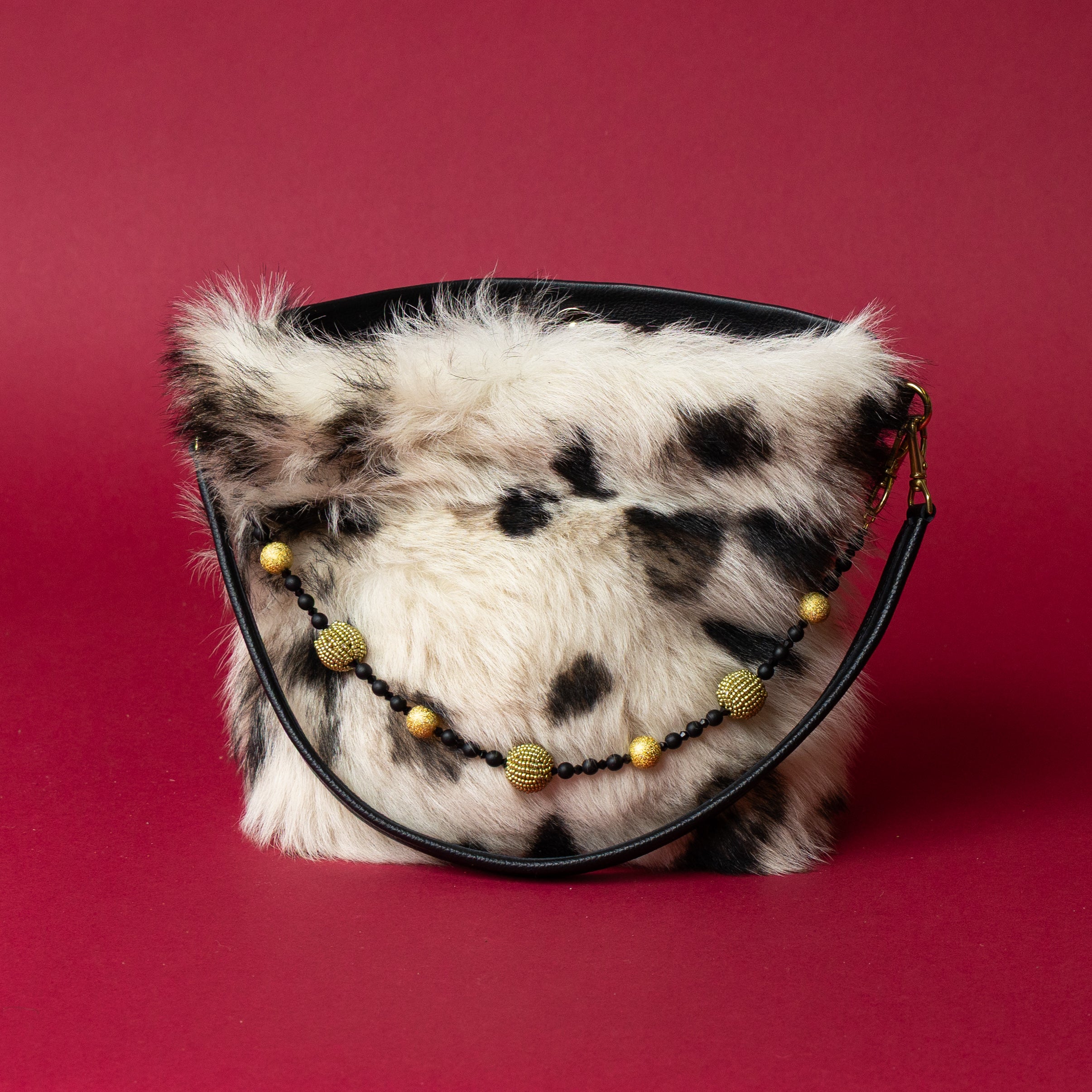 Spotted Lambswool Party Bucket