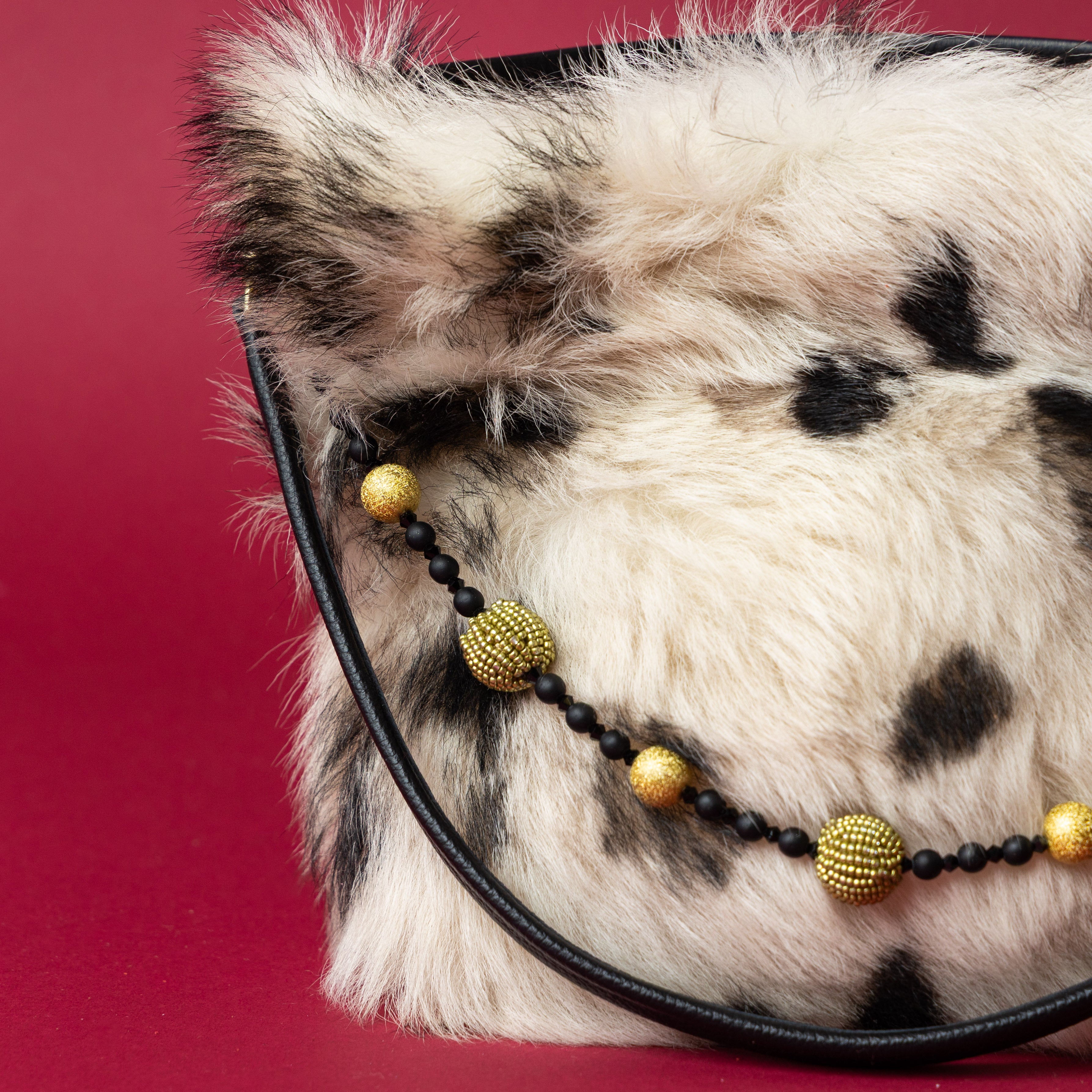 Spotted Lambswool Party Bucket