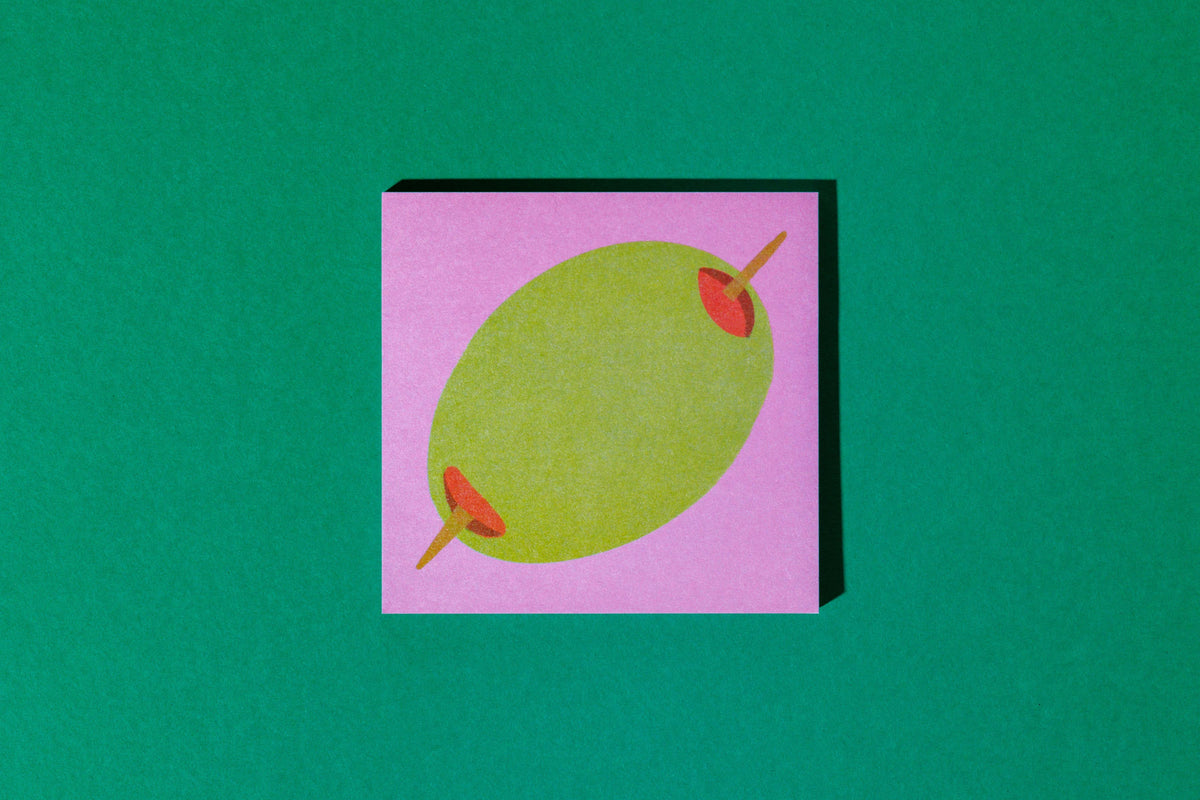 Olive Sticky Notes